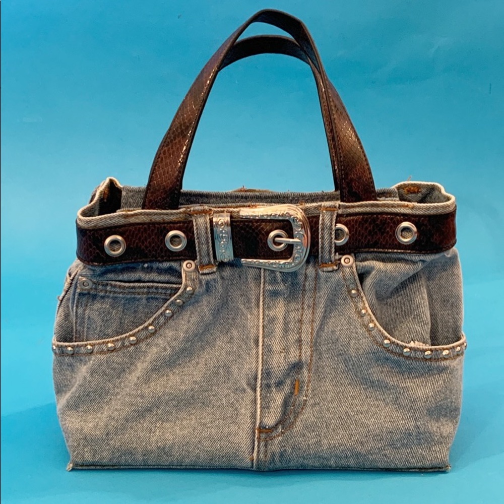 HANDMADE JEAN PURSE
